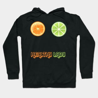 The fruit healthy lady Hoodie